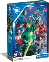 Clementoni Puzzle 500 db HQC Dc Comics (kompakt boboz)