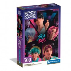 Clementoni Puzzle 500 db Kpop Démonvadászok (kompakt doboz)