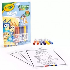 Crayola Szám Szerinti Színező - Bluey