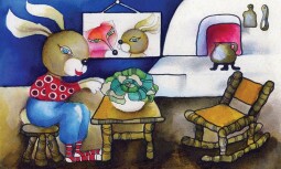 Diafilm - A Nyulacska Házikója