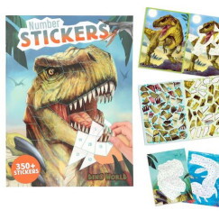 Dino World Számos Matricás Füzet