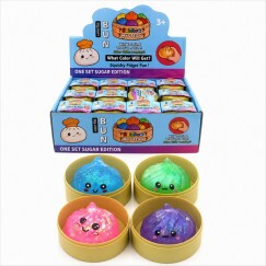 Dumpling Squishy Meglepetés Mini Csillogó