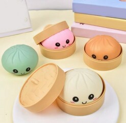 Dumpling Squishy Meglepetés Nagy Pasztell