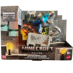 Egy Minecraft Film - Steve és a Bányakocsi Csomag