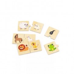 Fa Készségfejlesztő Puzzle - Anya És Kicsinye