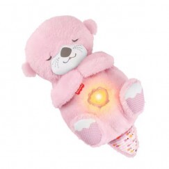 Fisher-Price Rózsaszín Szunyókáló Vidra