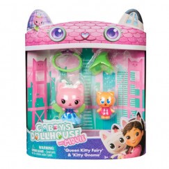 Gabi Babaháza Mozi - 2-es Figura Csomag - Queen Kitty Fairy És Kitty Gnome