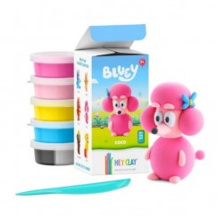 Hey Clay Gyurma Bluey Figura - Coco