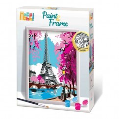 Hobby festőkészlet+ keret- Párizs