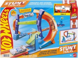 Hot Wheels Bajnokság Pályaszett Corkscrew Jump Champion
