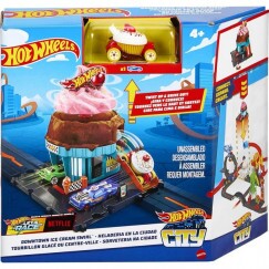 Hot Wheels City Pálya - Ice Cream Swirl