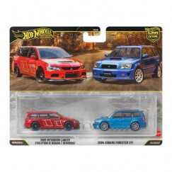 Hot Wheels Deluxe Kisautó 2 db-os - 2005 Mitsubishi Lancher