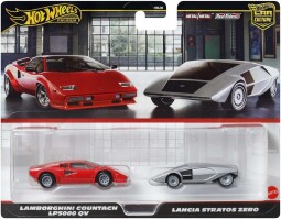 Hot Wheels Deluxe Kisautó 2-es Csomag Lamborghini Countach