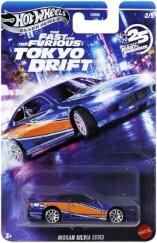 Hot Wheels Halálos Iramban Kisautó - Nissan Silvia (S15) Kék-Narancs