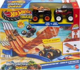 Hot Wheels Monster Trucks Hajsza Pályaszett