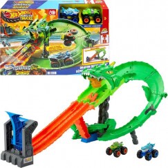 Hot Wheels Monster Trucks Sárkányfutam Pályaszett