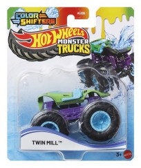 Hot Wheels Monster Trucks Színváltós Autó - Twin Mill