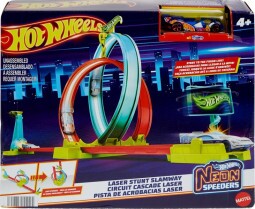 Hot Wheels Neon Speeders - Lézeres Kaszkadőr Pálya