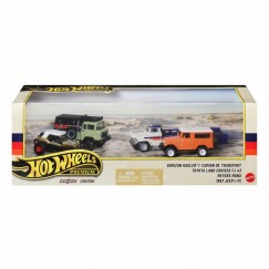 Hot Wheels Prémium Autó Szett Csapatszállítóval - Horizon-Toyota