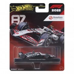 Hot Wheels Prémium F1 Kisautó - Haas Oliver Bearman (#87) 2025