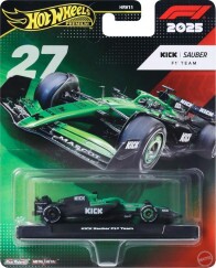 Hot Wheels Prémium F1 Kisautó - Kick Sauber Nico Hülkenberg (#27) 2025