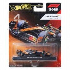 Hot Wheels Prémium F1 Kisautó - McLaren - Norris (#4)
