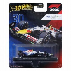 Hot Wheels Prémium F1 Kisautó - Visa Cash App RB Lawson (#30)