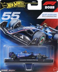 Hot Wheels Prémium F1 Kisautó - Williams Carlos Sainz (#55) 2025