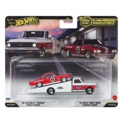 Hot Wheels Szállító Kisautó - 1972 Chevy Ramp Truck Camion A Rampe