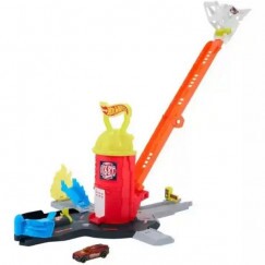 Hot Wheels Turbóstart Tűzoltóállomás