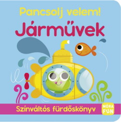 Járművek - Színváltós Fürdőskönyv - Pancsolj Velem!