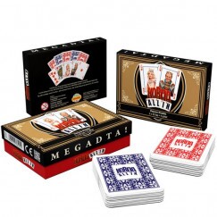 Korda All In - Deluxe Francia Kártya Dupla (2x52 Lap + 6 Joker)