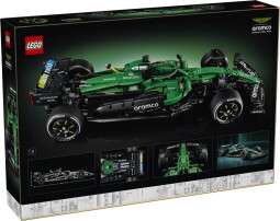 LEGO Technic 42240 Aston Martin Aramco AMR25 f1 autó