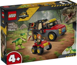 LEGO 77978 Fiatal T-Rexet szállító teherautó