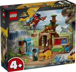 LEGO 77981 Velociraptor, stegosaurus és pteranodon mentőakció