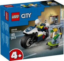 LEGO City 60455 Üldözés Rendőrségi Motorkerékpárral
