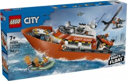 LEGO City 60504 Parti Őrség Mentőcsónak és Helikopter