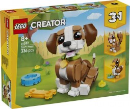 LEGO Creator 31382 Aranyos Állatok: Játékos Kiskutya
