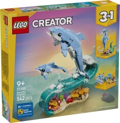 LEGO Creator 31385 Tengeri Állatok: Csodálatos Delfinek
