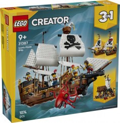 LEGO Creator 31387 Ikonikus kalózhajó