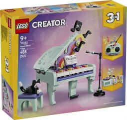 LEGO Creator 31392 Zenés dekoráció cicával
