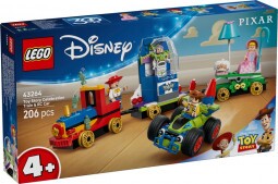 LEGO Disney 43264 Toy Story Ünnepi Vonat és RC Versenyautó