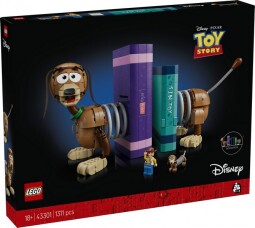 LEGO Disney 43301 Toy Story: Slinky kutya könyvtámasz