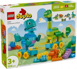 LEGO DUPLO 10451 3 Az 1-Ben Guruló Dinók