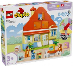 LEGO DUPLO 10459 Bluey Családi Háza Memóriajátékkal
