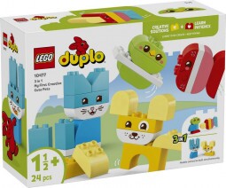 LEGO DUPLO 10477 Kreatív és Aranyos, 3 az 1-ben Házi Kedvencek