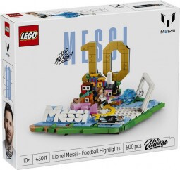 LEGO Editions 43011 Lionel Messi – A futball legjobb pillanatai
