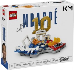 LEGO Editions 43013 Kylian Mbappé – A futball legjobb pillanatai
