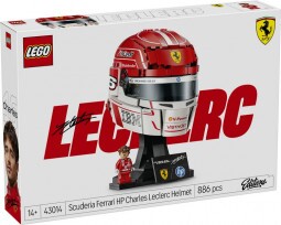 LEGO Editions 43014 Scuderia Ferrari HP Charles Leclerc sisakja
