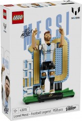 LEGO Editions 43015 Lionel Messi – Futball-legenda